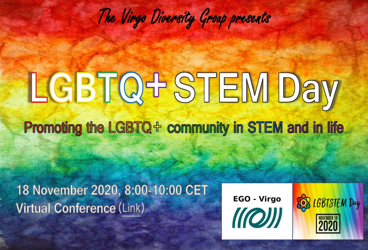 LGBTQ+ STEM Day EGO European Gravitational Observatory