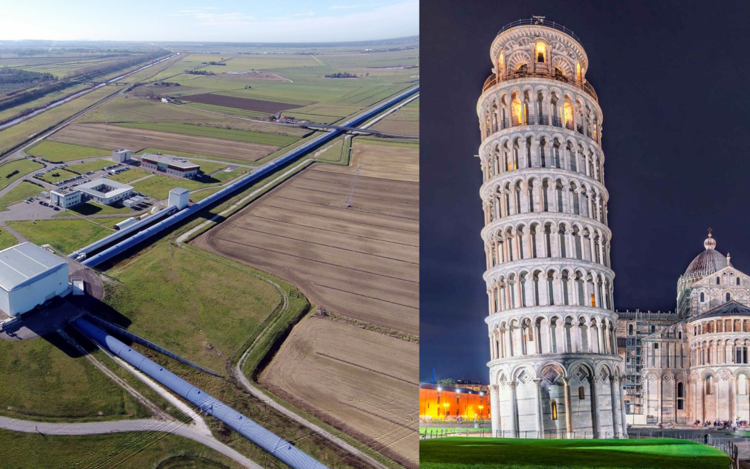 Gravitational Waves can straighten the Tower of Pisa!
