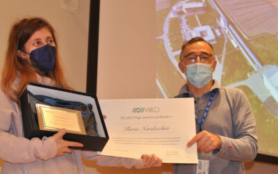 Awarded to Ilaria Nardecchia the Virgo Award 2021