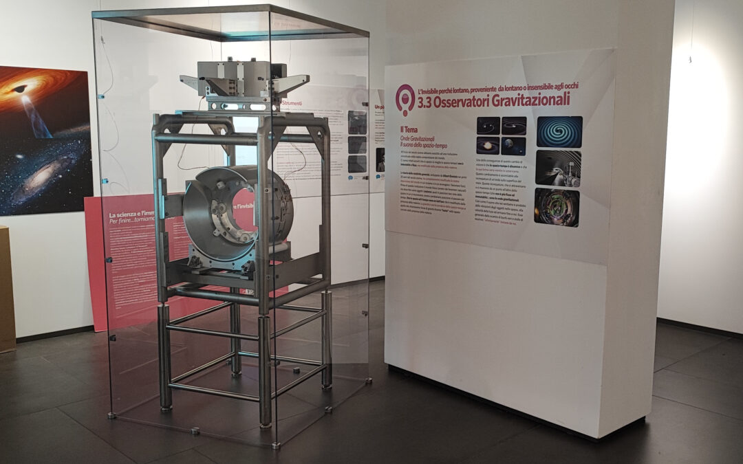 Un’area dedicata a Virgo nella mostra “Vedere l’Invisibile” all’APE Parma Museo