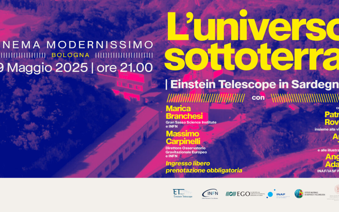 Due giorni di eventi a Bologna su Einstein Telescope e le onde gravitazionali