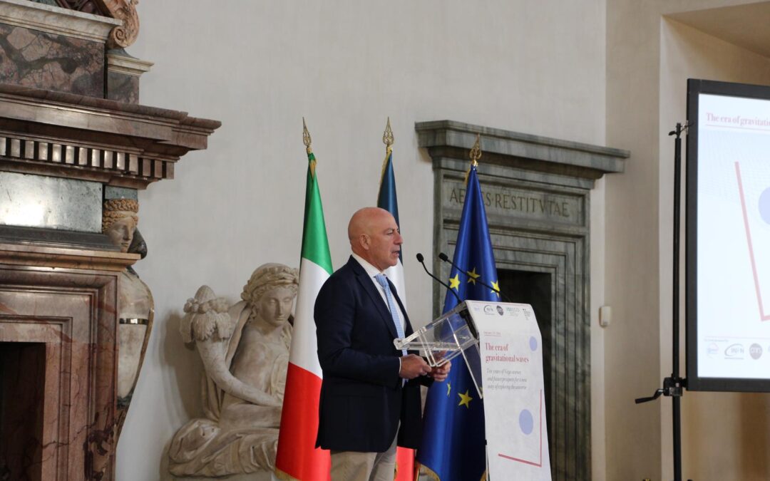 Italy and France celebrate the era of gravitational waves at Palazzo Farnese in Rome